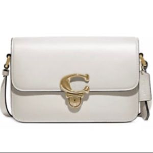 Coach Studio Glovetanned leather shoulder bag. NWT